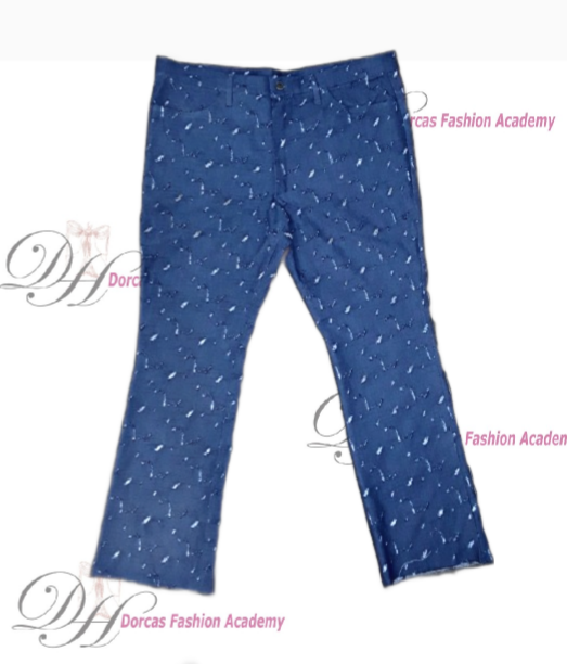 Plus size jeans pdf pattern & tutorial