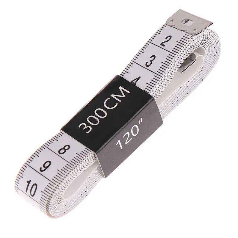 Precision 300cm Soft Tape Measure - 3 Meter Measuring Tape for Dressmakers & Seamstresses