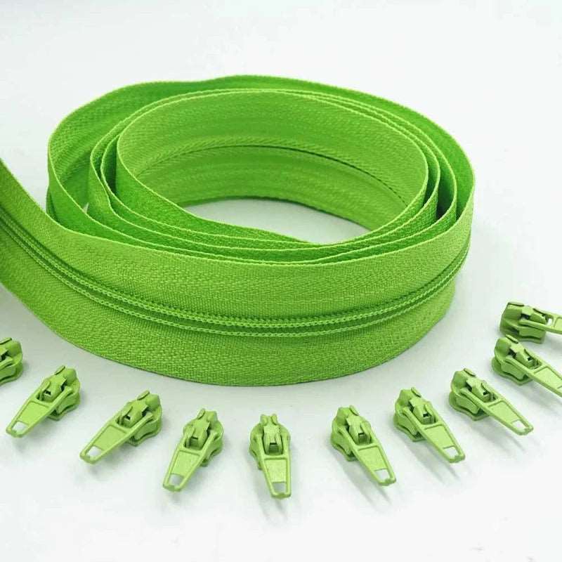 Nylon Zippers Rolls,3# sold by the metre - Auto-lock Zipper Slider