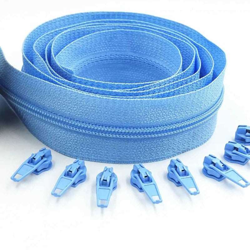 Nylon Zippers Rolls,3# sold by the metre - Auto-lock Zipper Slider