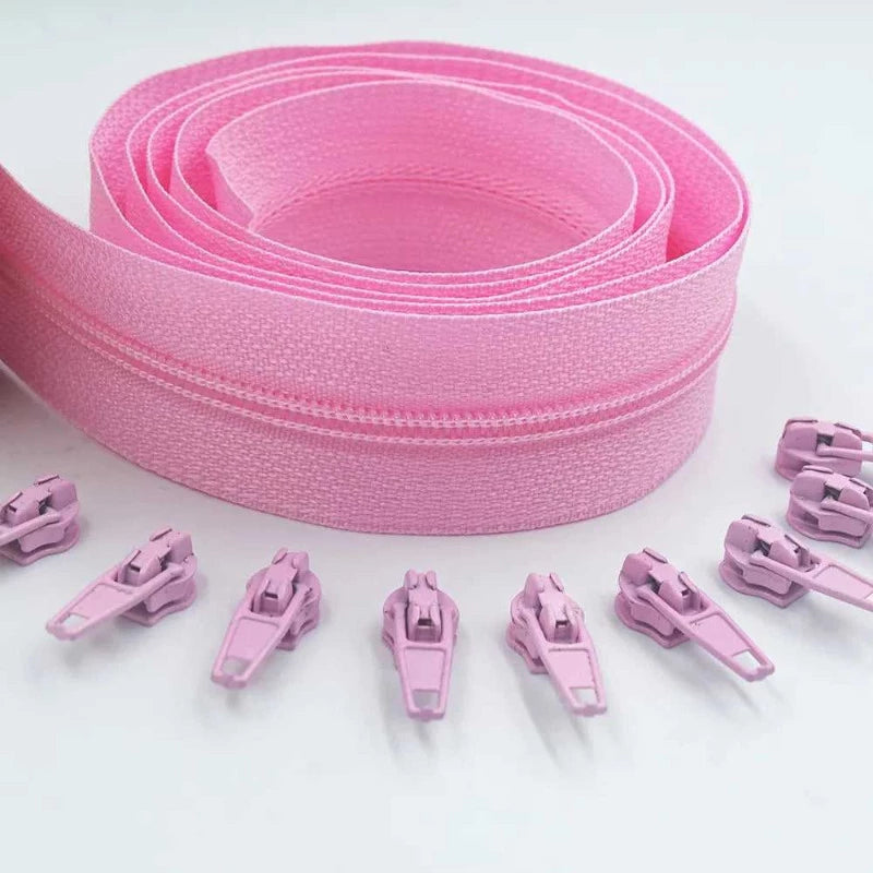 Nylon Zippers Rolls,3# sold by the metre - Auto-lock Zipper Slider