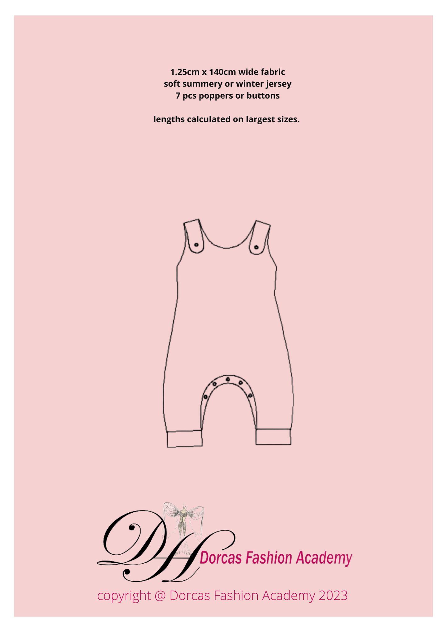 BABY/TODDLER ROMPER PDF SEWING PATTERN & TUTORIAL - 3m to 30m