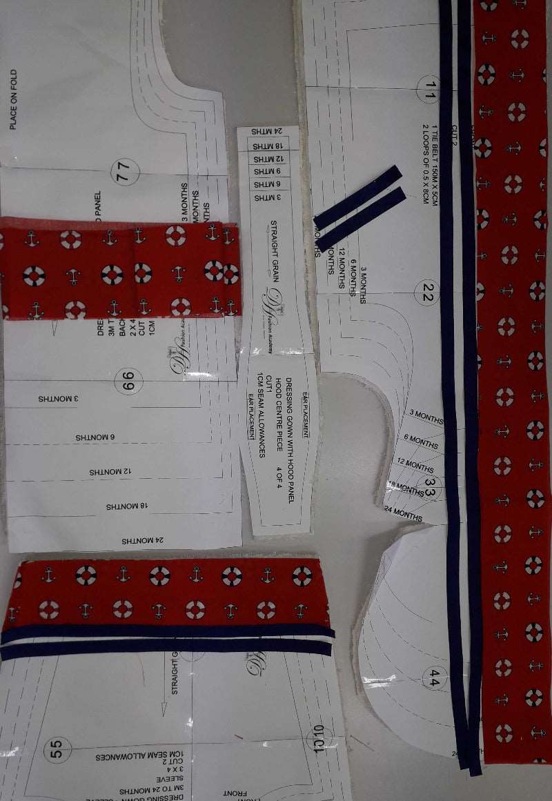 Baby Bath robe pdf sewing patterns