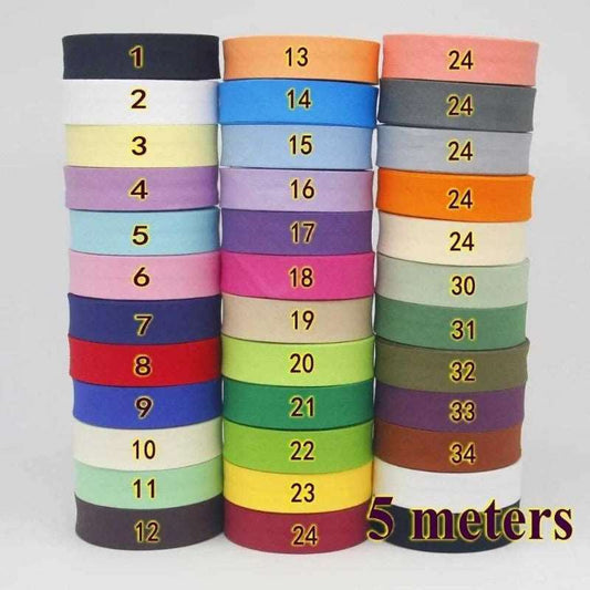 Binding Bias Tape-  width 2cm/ 3/4" Narrow