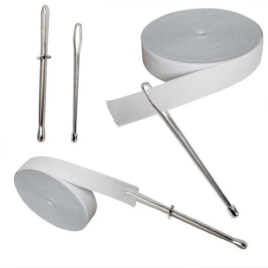 Bodkin Needle for elastic insertion