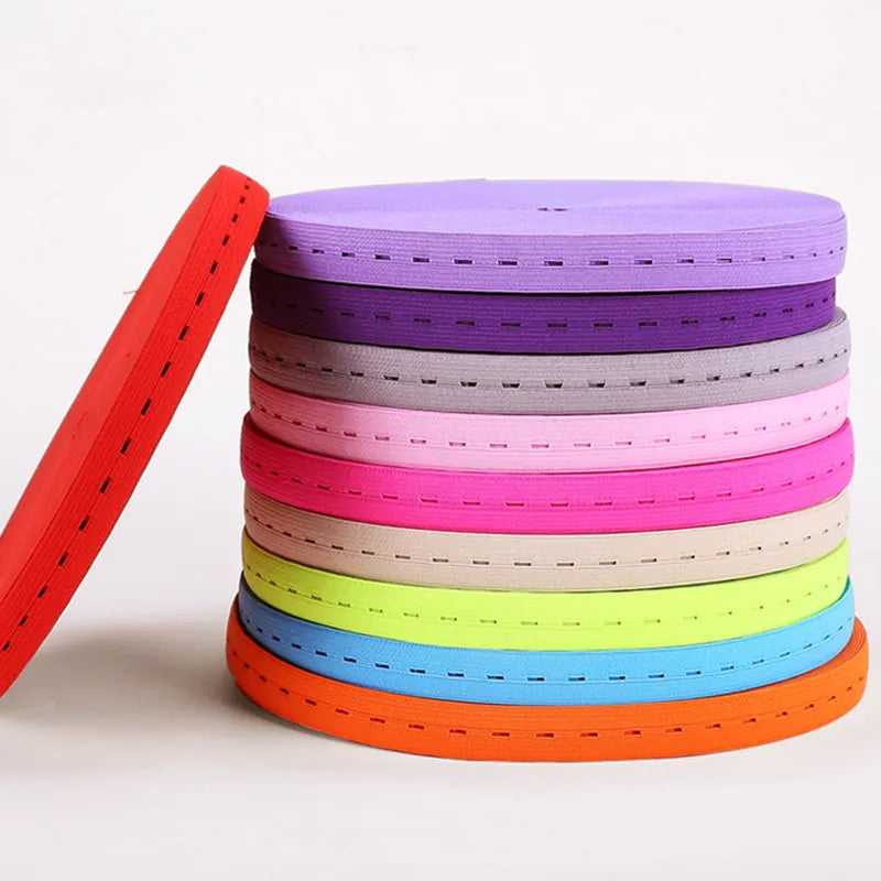 Button Hole Elastics - 2yards/Lot 20mm - colours