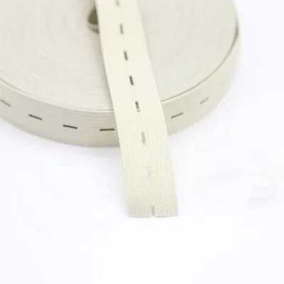 Button Hole Elastics - 2yards/Lot 20mm - colours