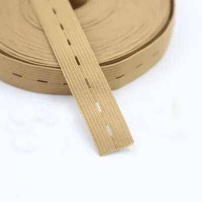 Button Hole Elastics - 2yards/Lot 20mm - colours