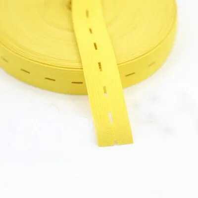 Button Hole Elastics - 2yards/Lot 20mm - colours