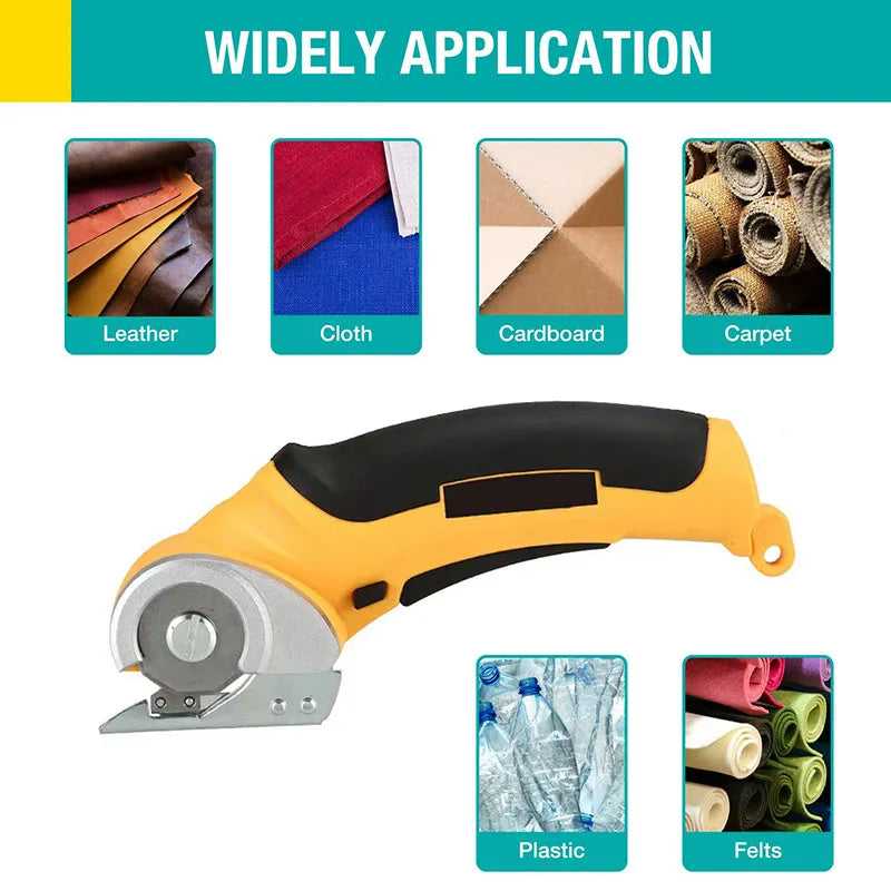 Cordless Rechargeable Sewing Electric rotary Cutter