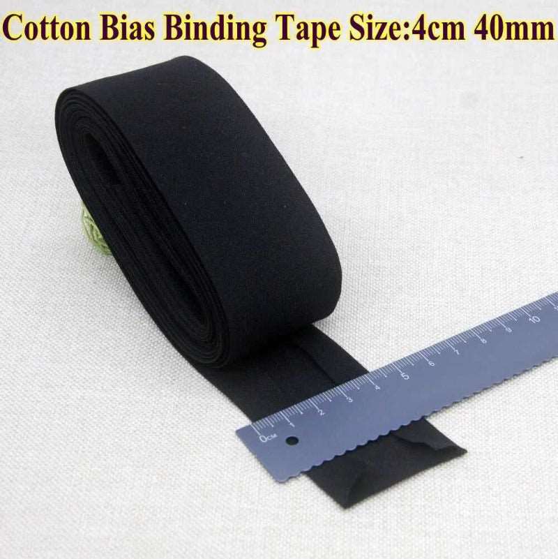 Cotton Bias Binding Tape  - Size 4cm x5 meters