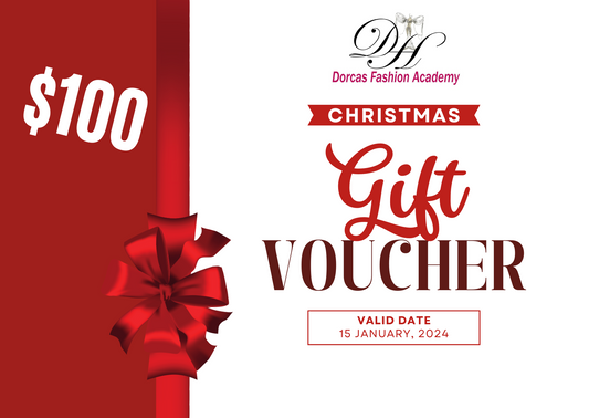 Dorcas Fashion Academy Sewing Gift Card