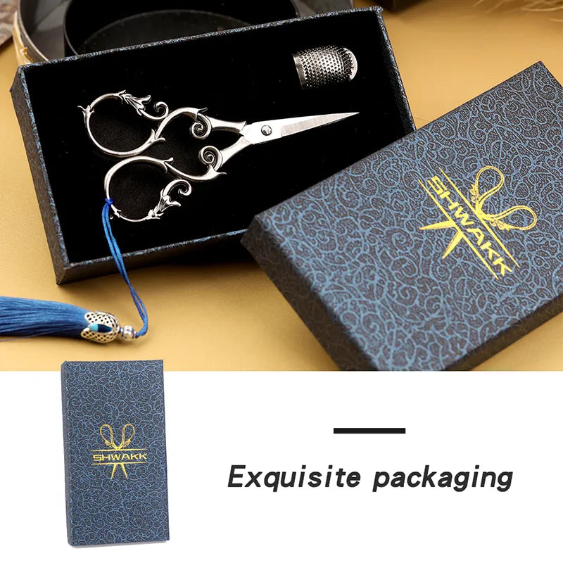 Vintage Embroidery Scissors Set