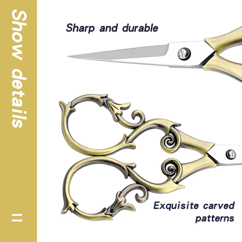 Vintage Embroidery Scissors Set