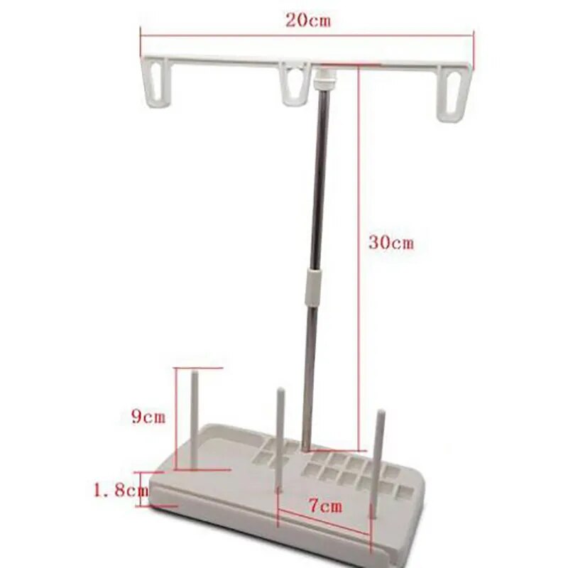 Spool Holder - 3 Thread Stand - sewing Tools Accessories