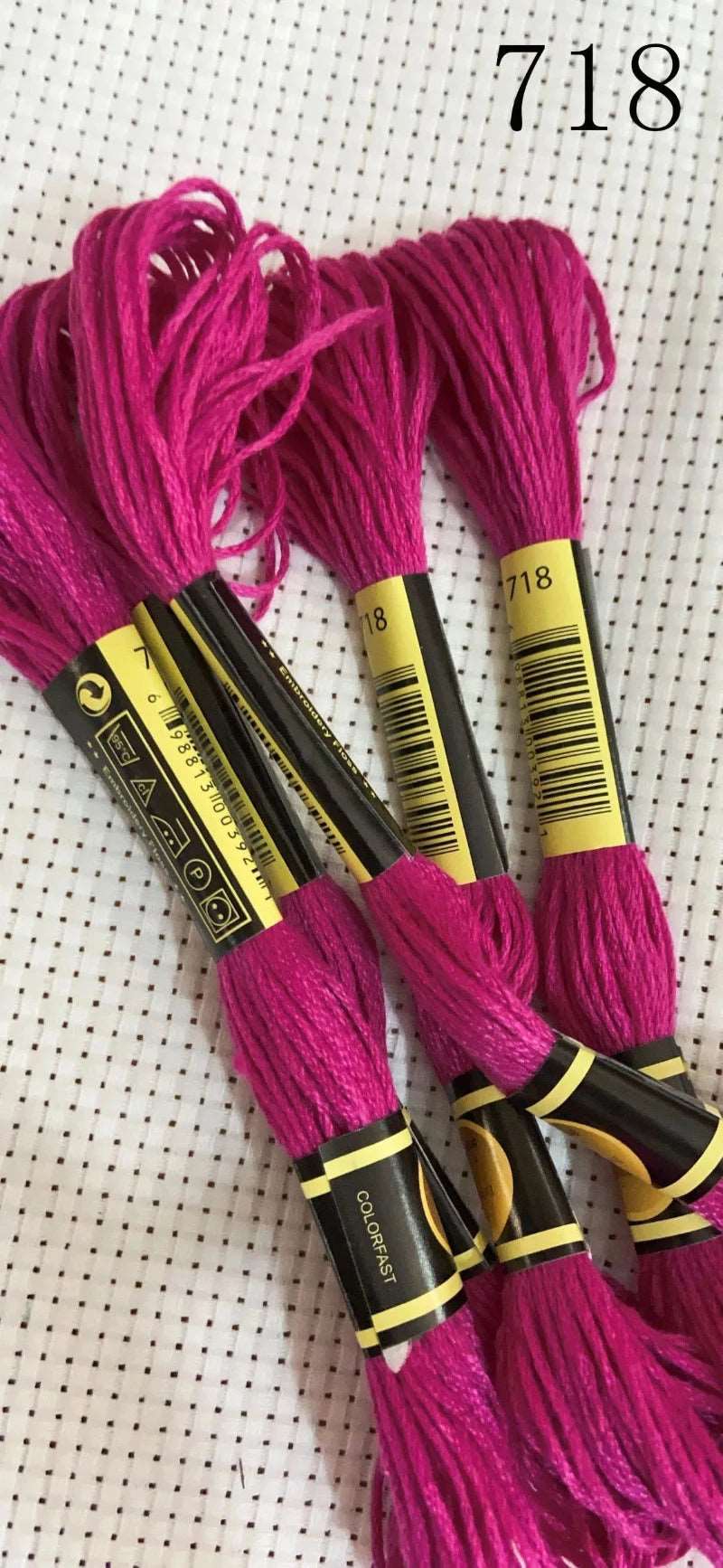 Cross Stitch/Embroidery Threads 6pcs