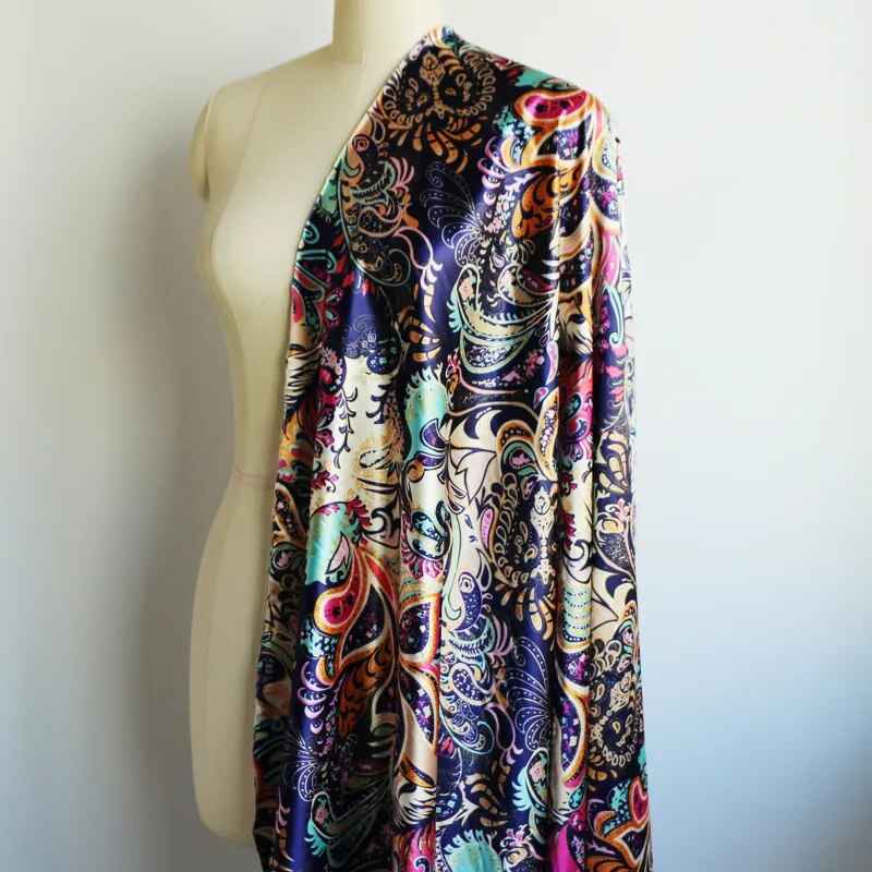 Soft Satin Fabric with Slight Stretch 148cm Wide - Luxury Fabric for Dressmaking