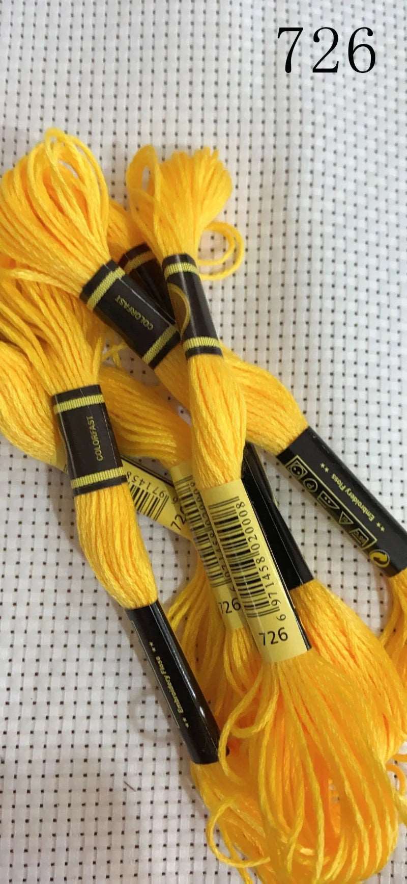 Cross Stitch/Embroidery Threads 6pcs