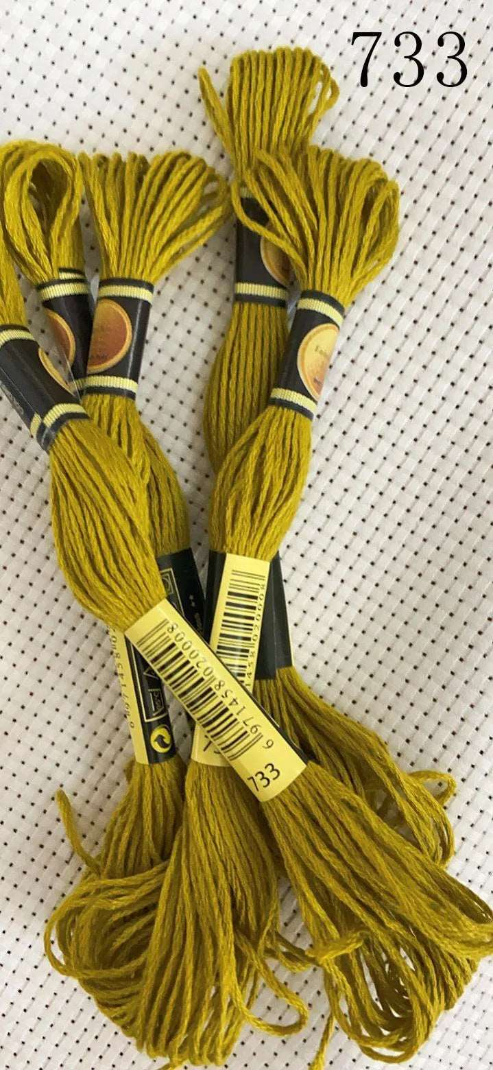 Cross Stitch/Embroidery Threads 6pcs