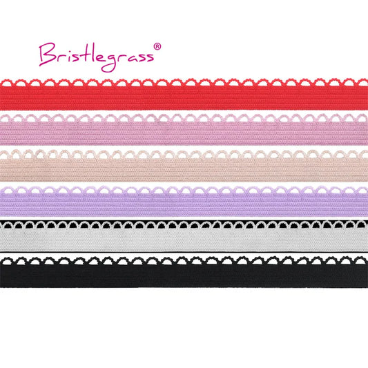 Picot Edge Lace Trim Elastic  2, 5 or 10 Yard  x 3/8" 10mm