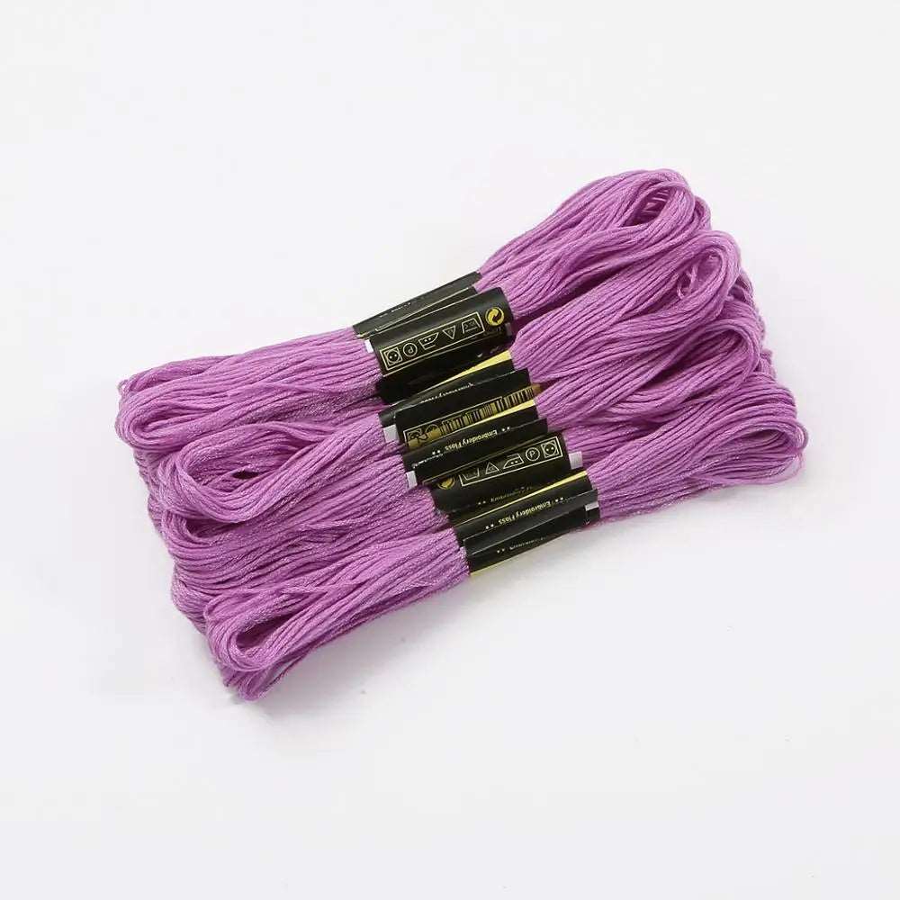 Embroidery threads X 5pcs