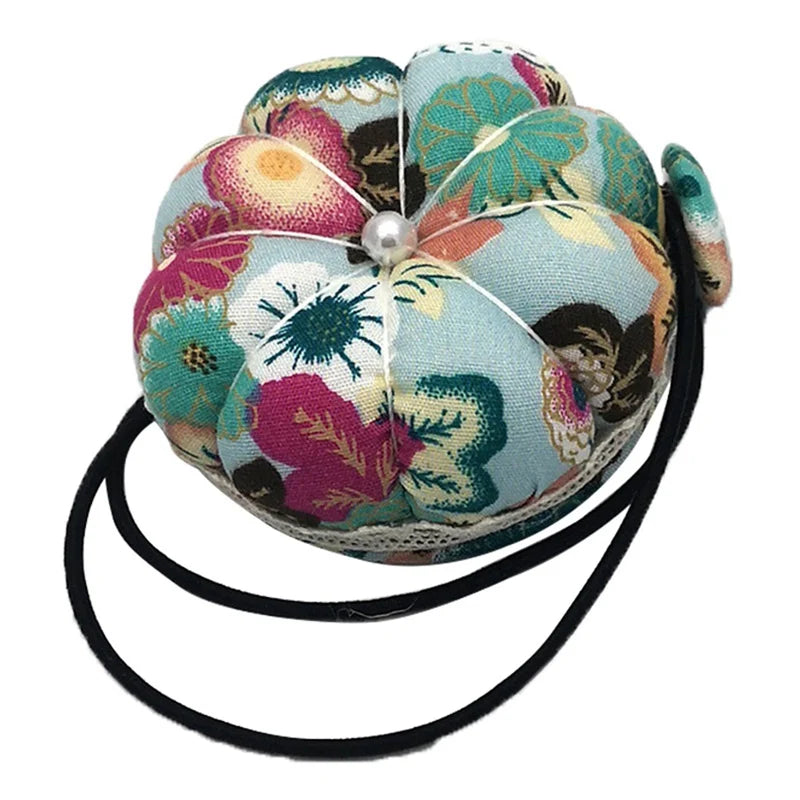 Pumpkin Pin Cushion pumpkin with Wrist Strap