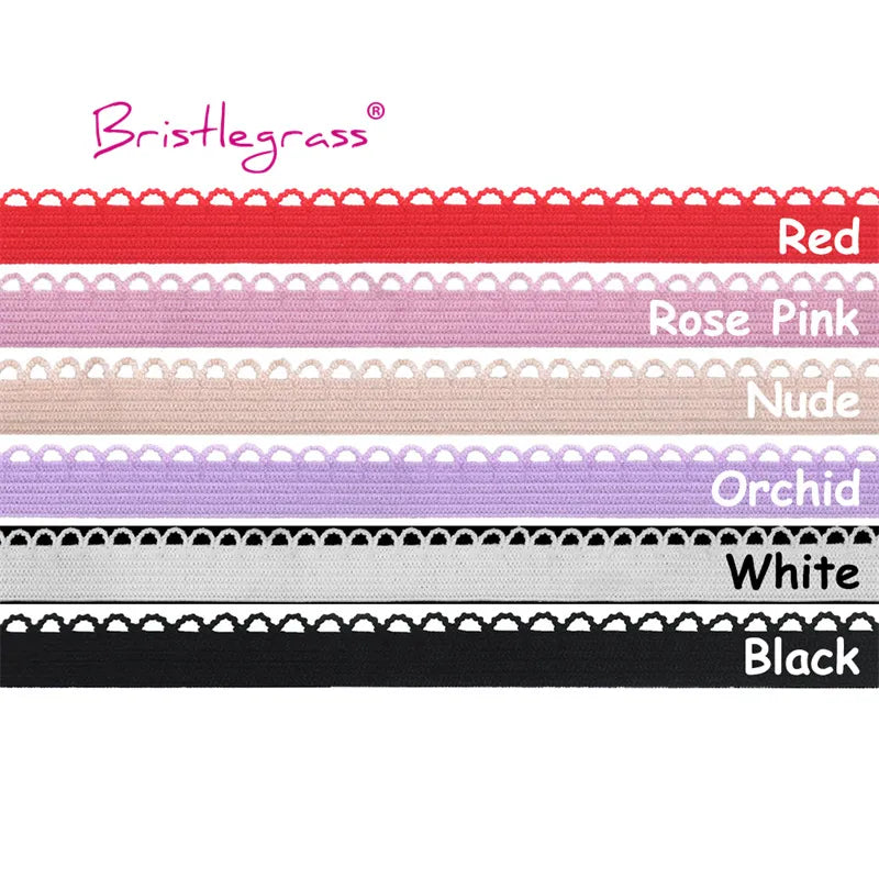 Picot Edge Lace Trim Elastic  2, 5 or 10 Yard  x 3/8" 10mm