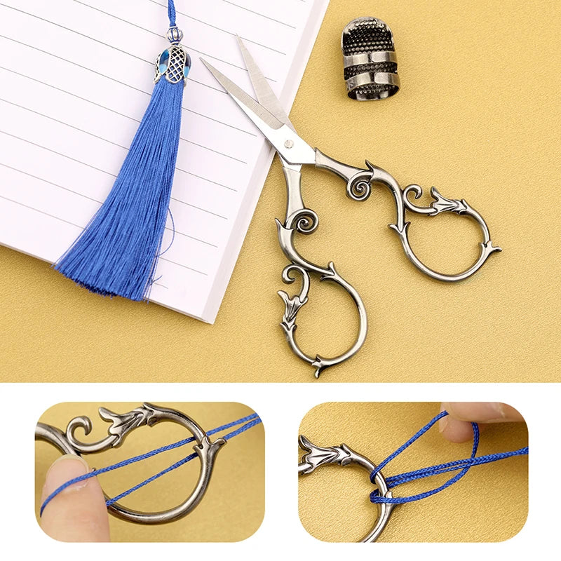 Vintage Embroidery Scissors Set