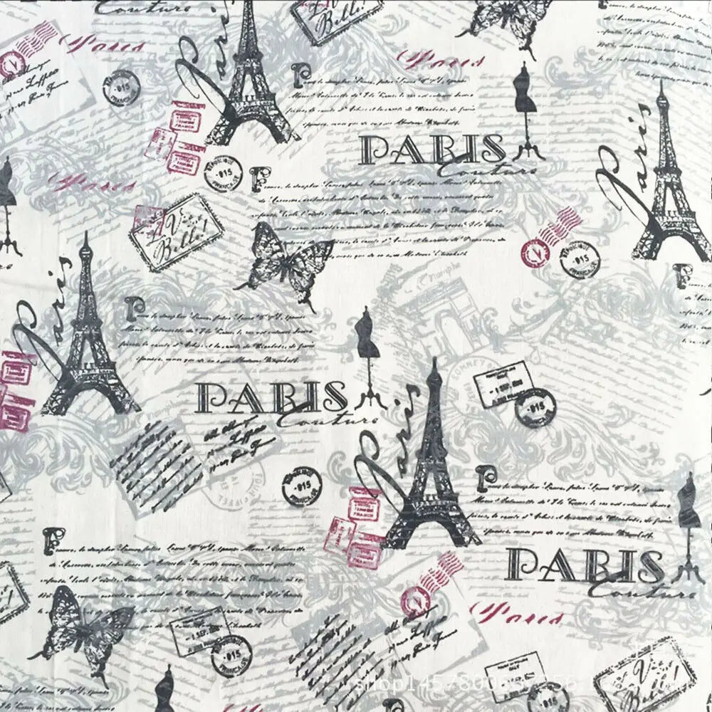 Printed canvas Fabric 45x150cm