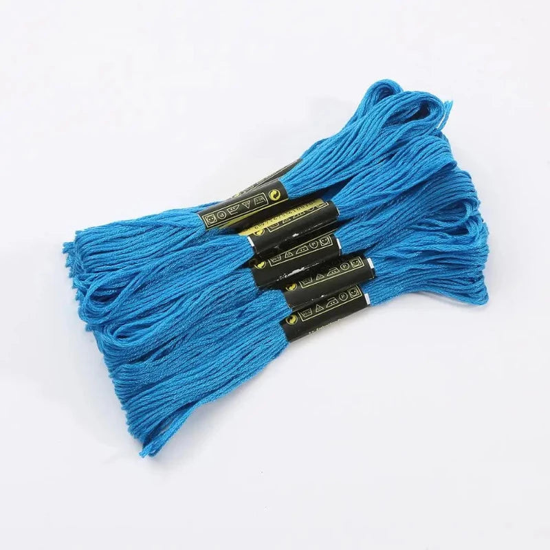 Embroidery threads X 5pcs