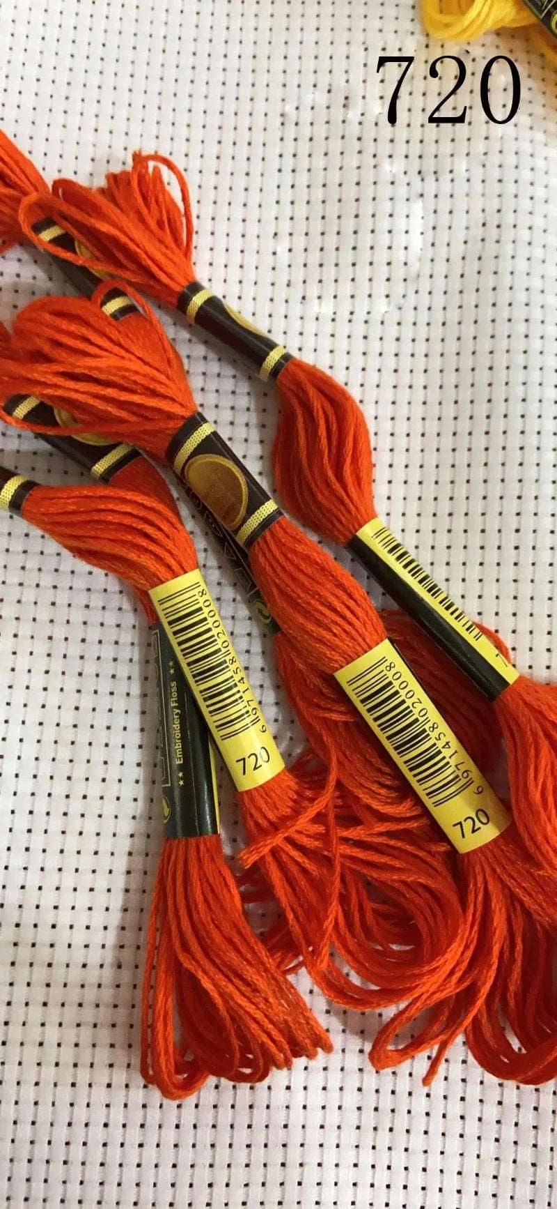 Cross Stitch/Embroidery Threads 6pcs