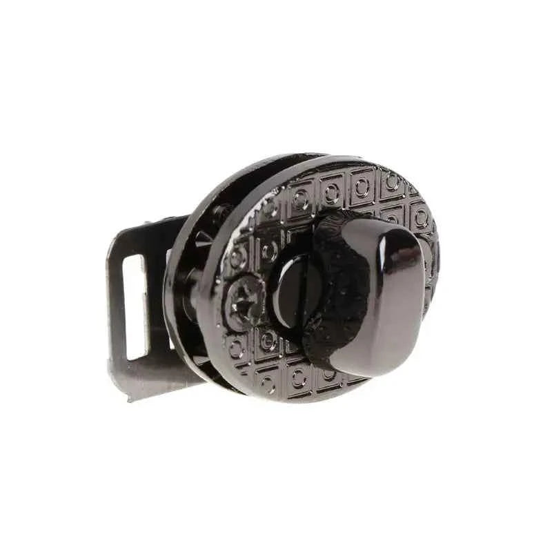 Oval Bag Twist Lock - Egg-Shaped Metal Clasp for Handbags & Purses