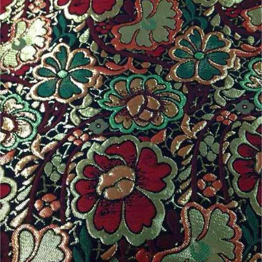 Metali brocade fabric