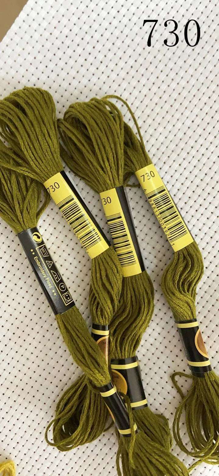 Cross Stitch/Embroidery Threads 6pcs