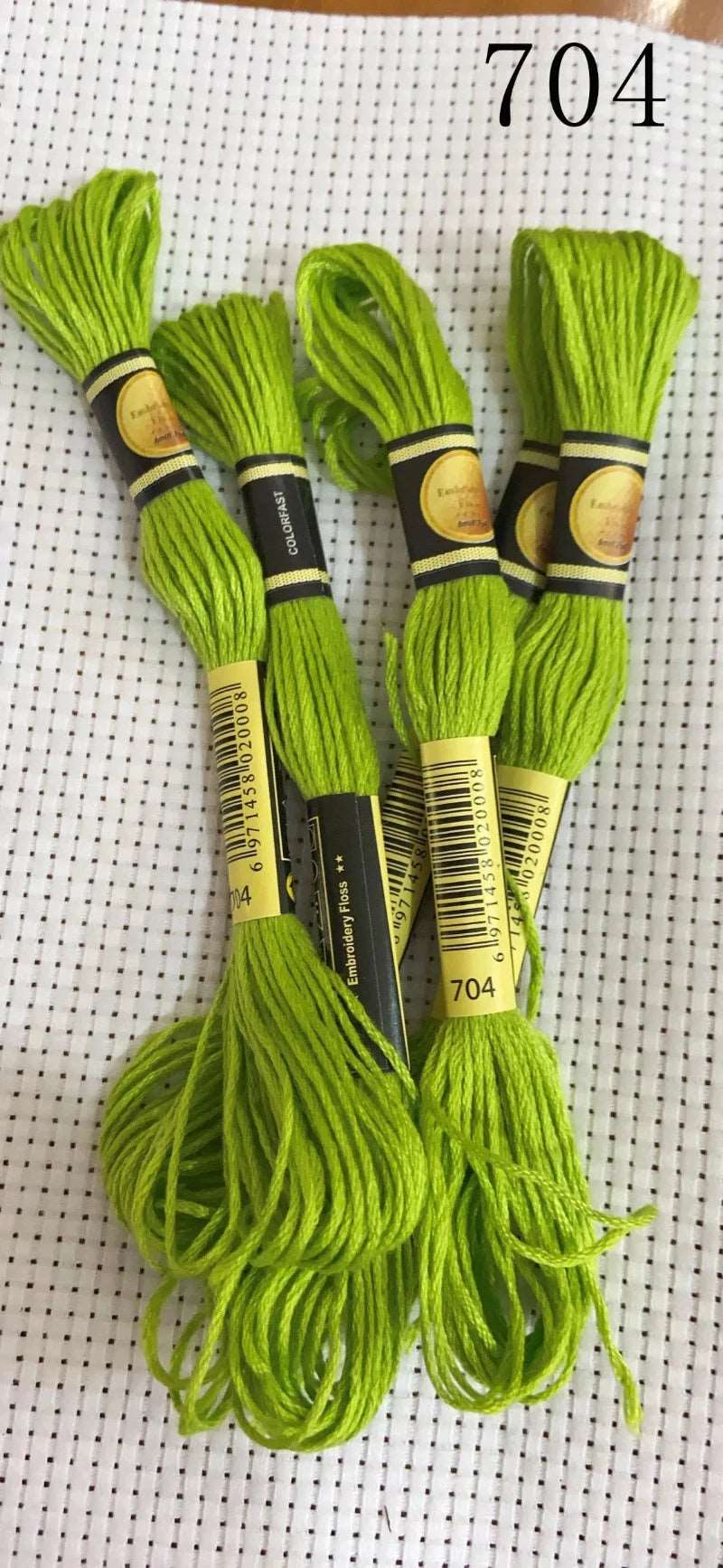 Cross Stitch/Embroidery Threads 6pcs