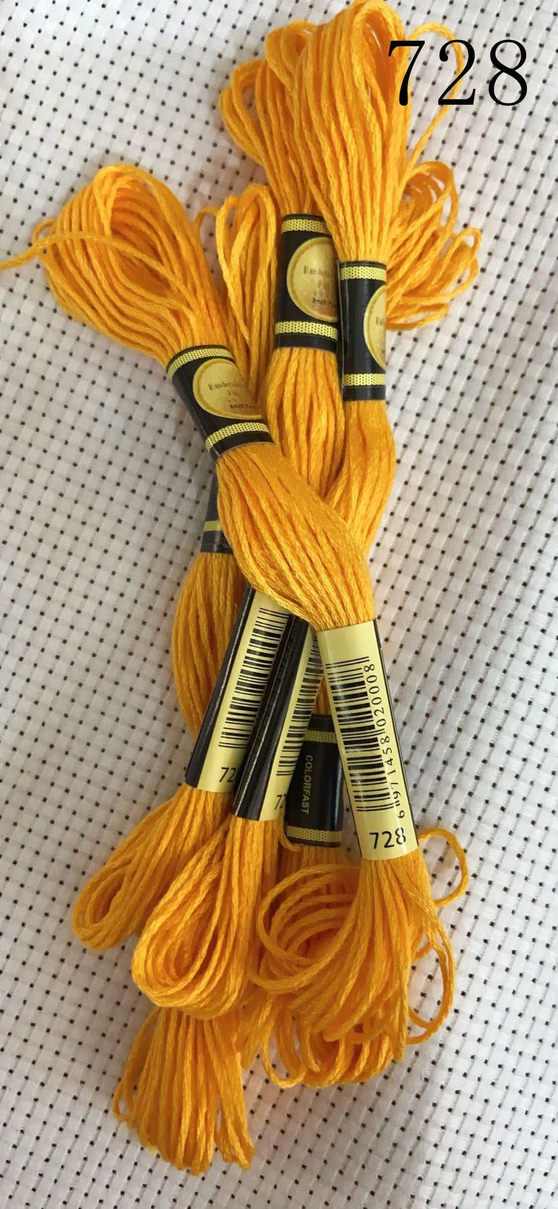 Cross Stitch/Embroidery Threads 6pcs