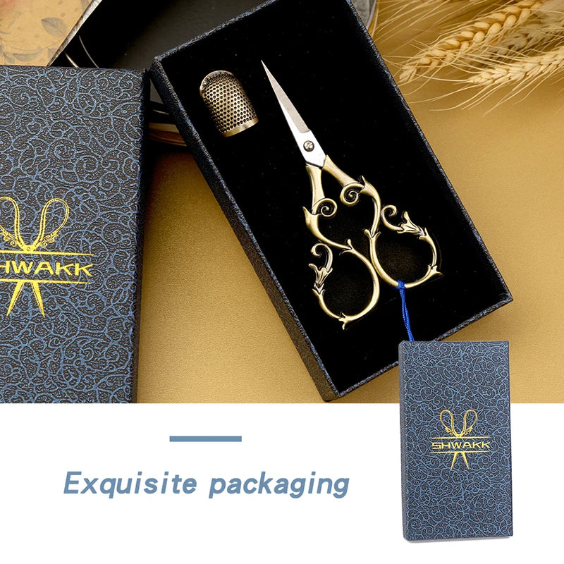 Vintage Embroidery Scissors Set