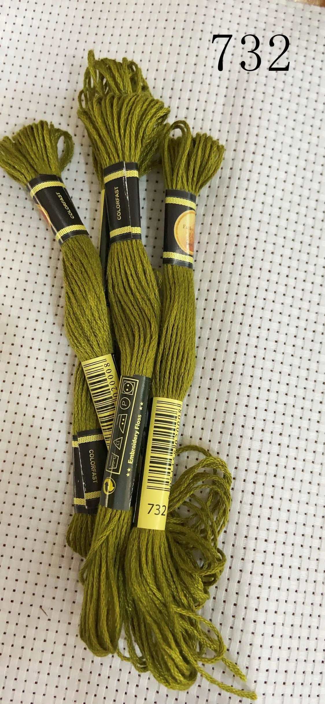 Cross Stitch/Embroidery Threads 6pcs