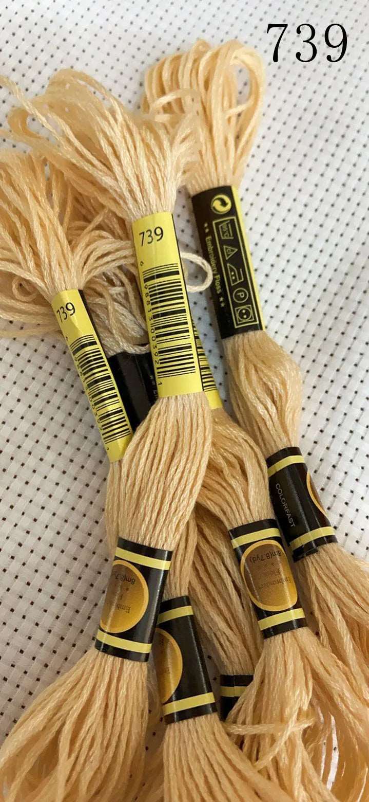Cross Stitch/Embroidery Threads 6pcs