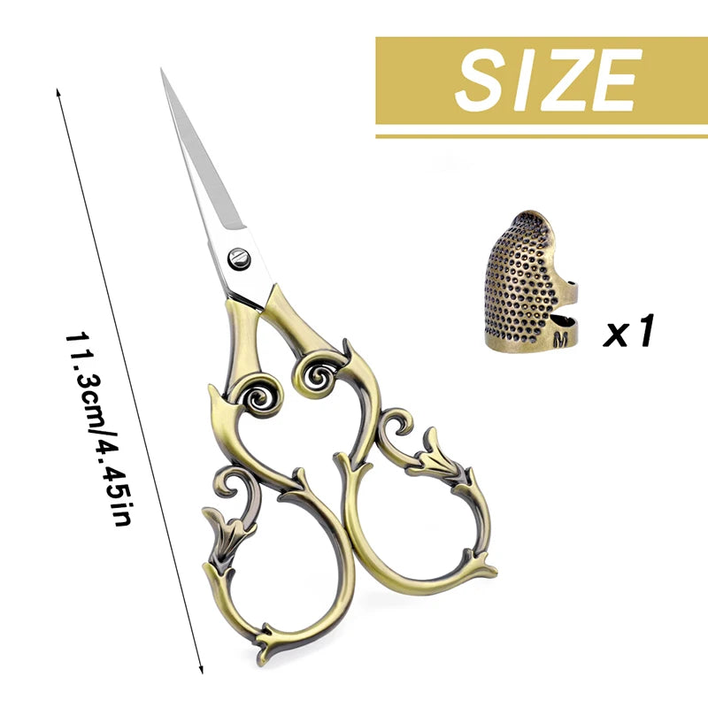 Vintage Embroidery Scissors Set