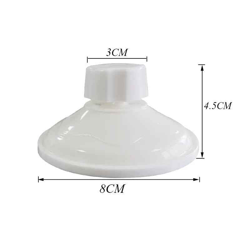 Suction Cup Ruler Handle - 4.3cm Rotating Handle for Patchwork & Drafting Rulers