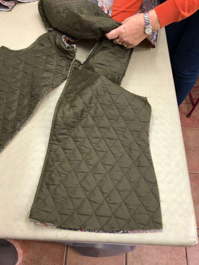 Ladies bodywarmer pdf sewing pattern
