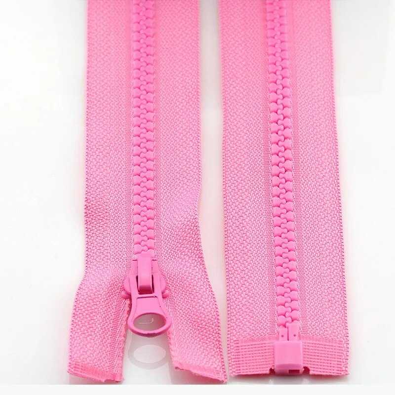 Open-ended resin zippers 5 Pcs/5# Color 50/60/70cm Sewing & For Jacket