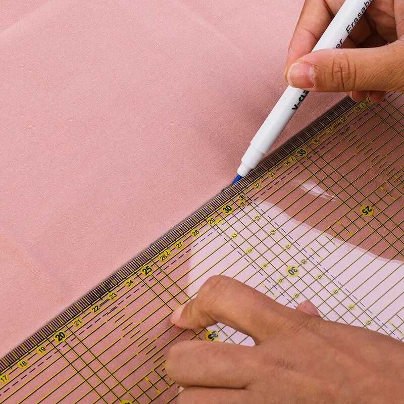 Patchwork Ruler with Grid Lines - 30x15cm  Quilting, patterndrafting T