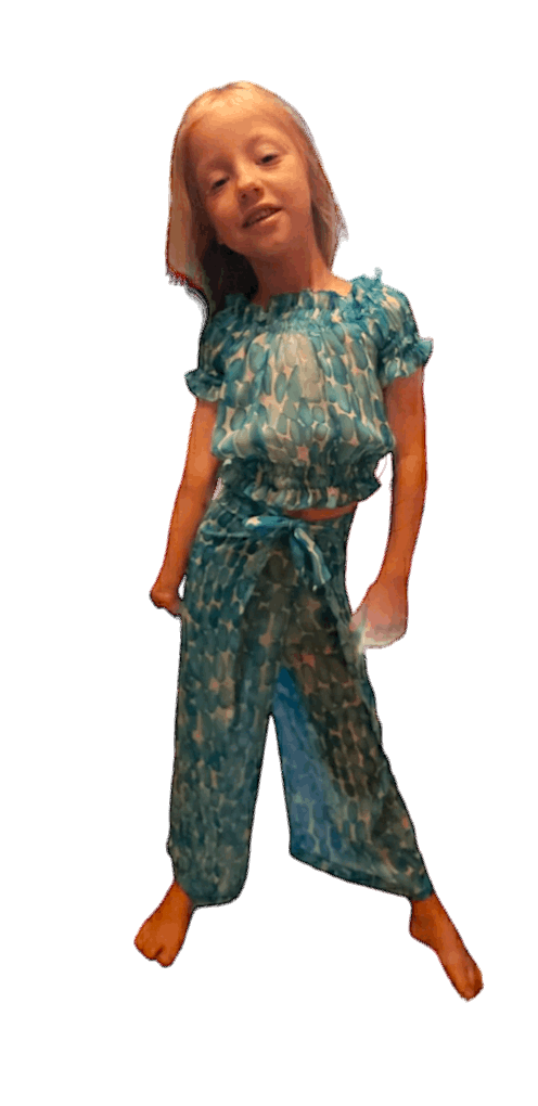 Girls' Wrap Trousers PDF Sewing Pattern & Tutorial - Ages 2-10 Years