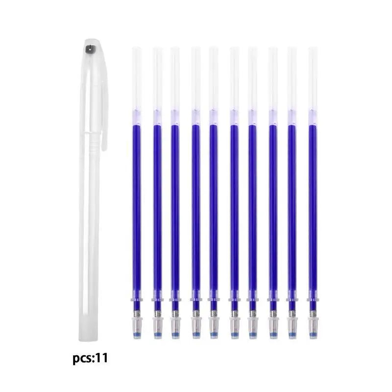 Heat Erasable Magic Marker Pen  10/20Pcs/Set , Fabric Pens Line Marking DIY Craft Sewing Accessories