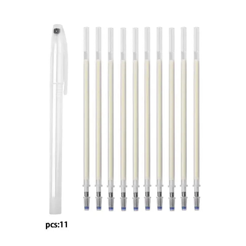Heat Erasable Magic Marker Pen  10/20Pcs/Set , Fabric Pens Line Marking DIY Craft Sewing Accessories