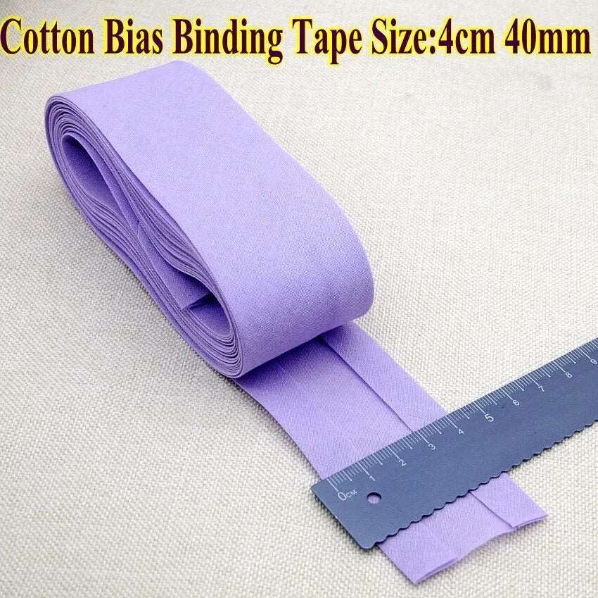Cotton Bias Binding Tape  - Size 4cm x5 meters