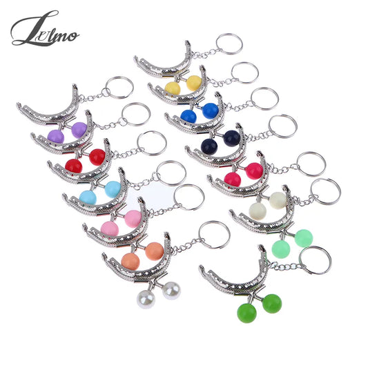 Coin Purse Frame For Bag With Key Ring 1Pcs Metal