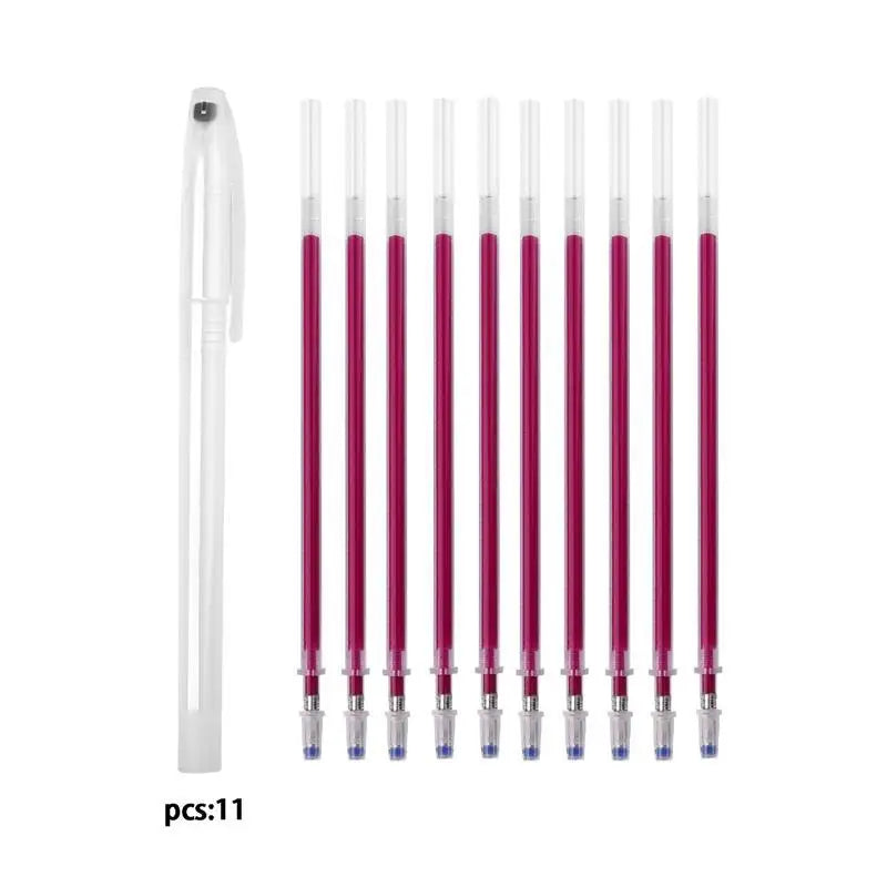 Heat Erasable Magic Marker Pen  10/20Pcs/Set , Fabric Pens Line Marking DIY Craft Sewing Accessories